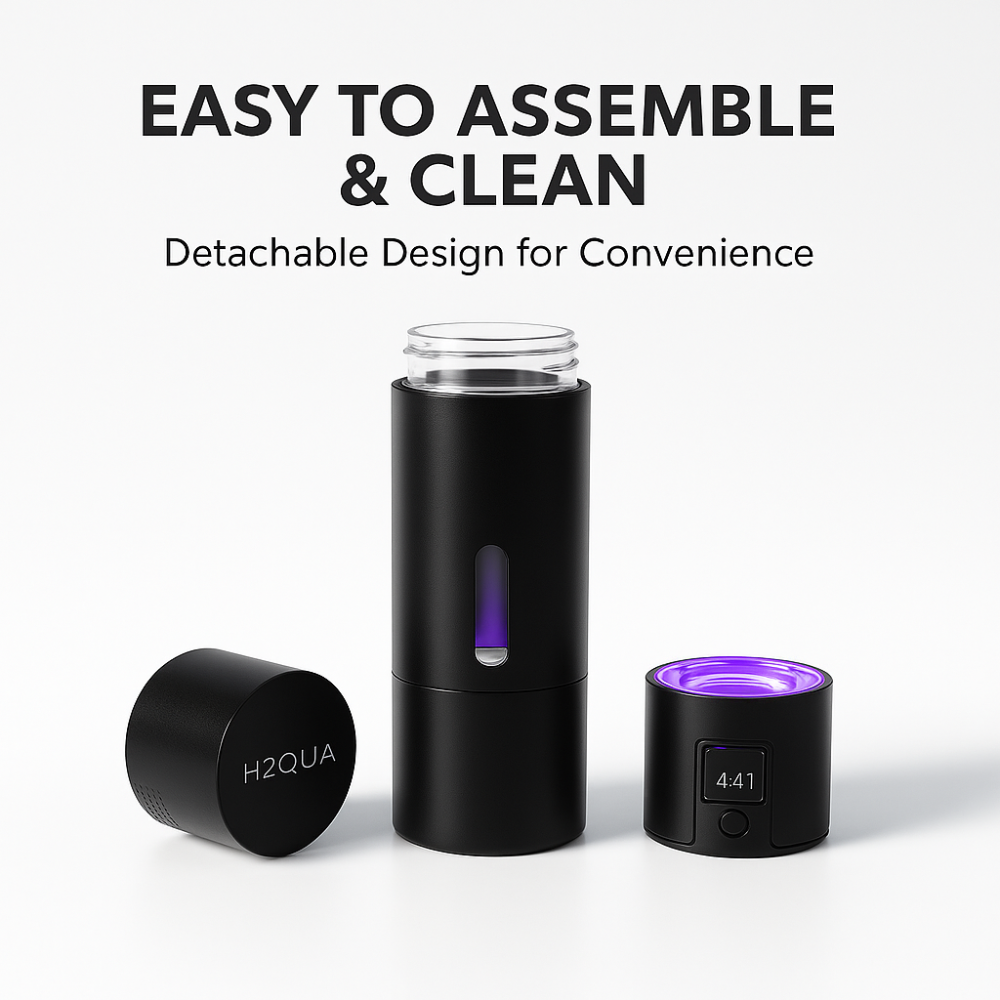 H2QUA Hydrogen Water Bottle