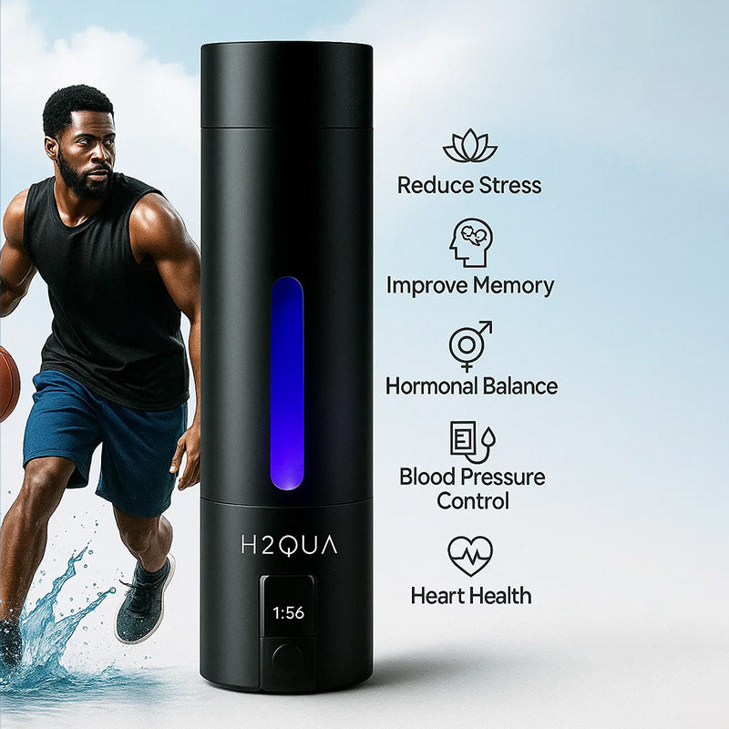 H2QUA Hydrogen Water Bottle