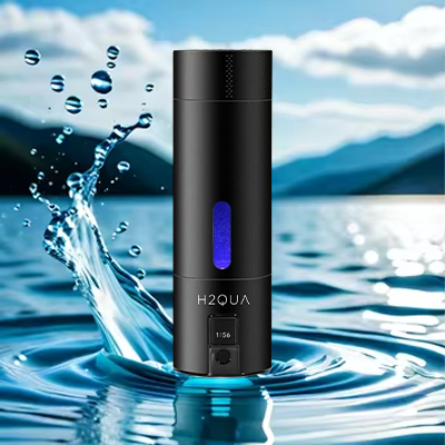 H2QUA Hydrogen Water Bottle