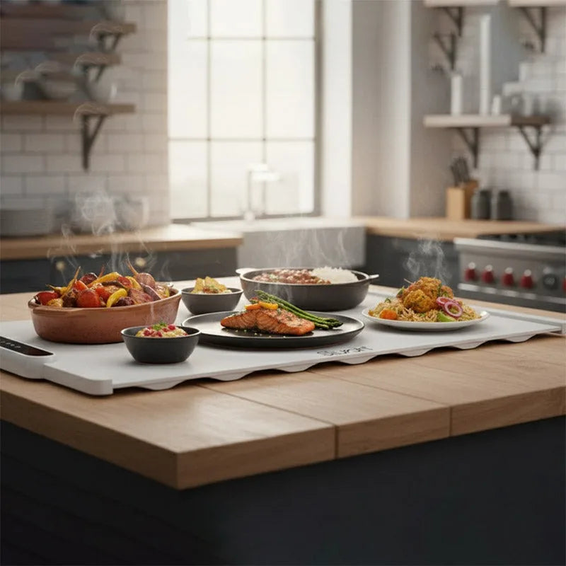 Adjustable Food Warming Tray