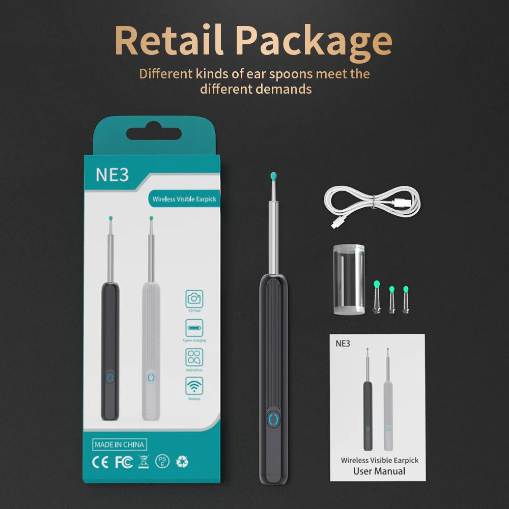 Anti Infection LED Ear Wax Removal Kit