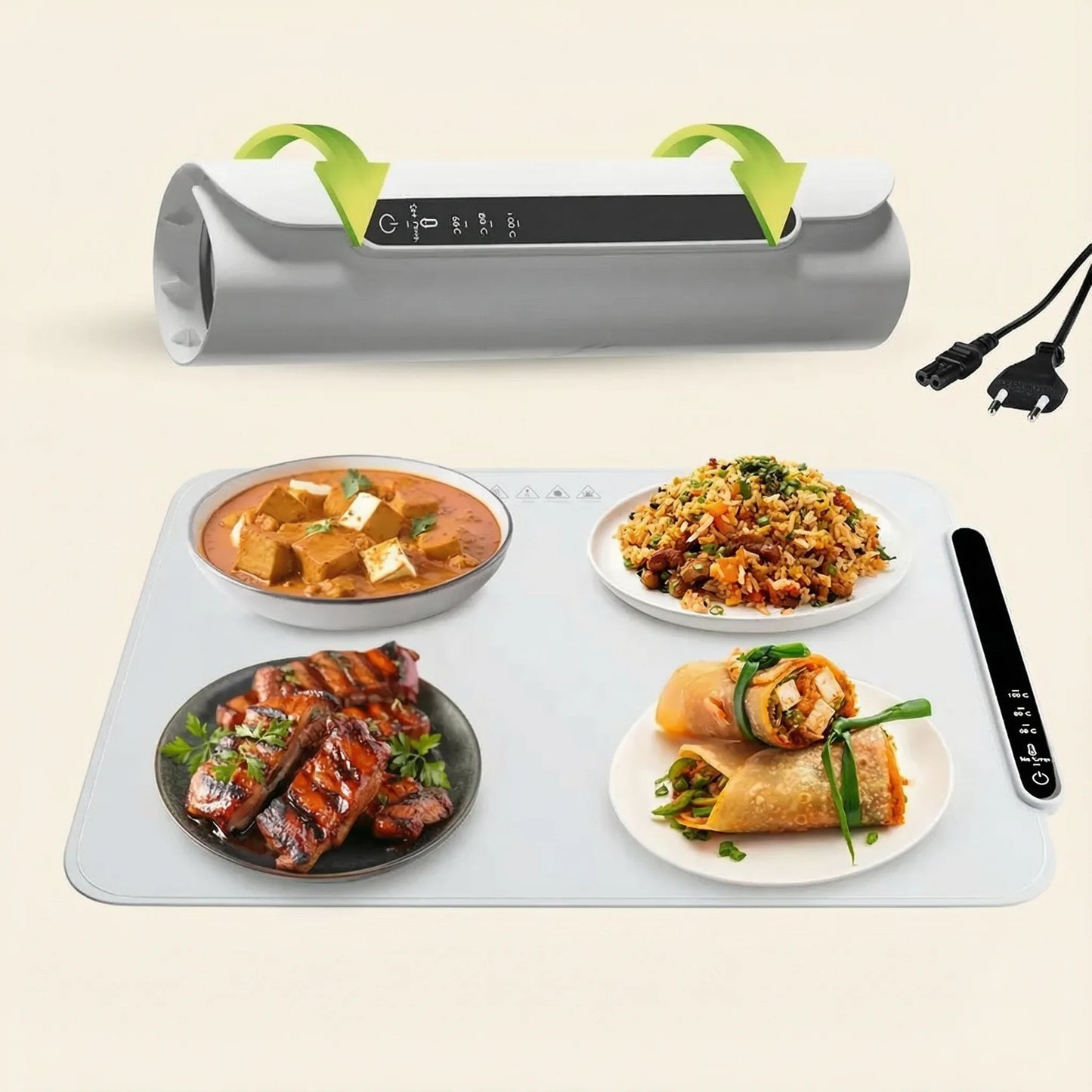Premium Electric Food Warming Tray for Serving Warm Meals