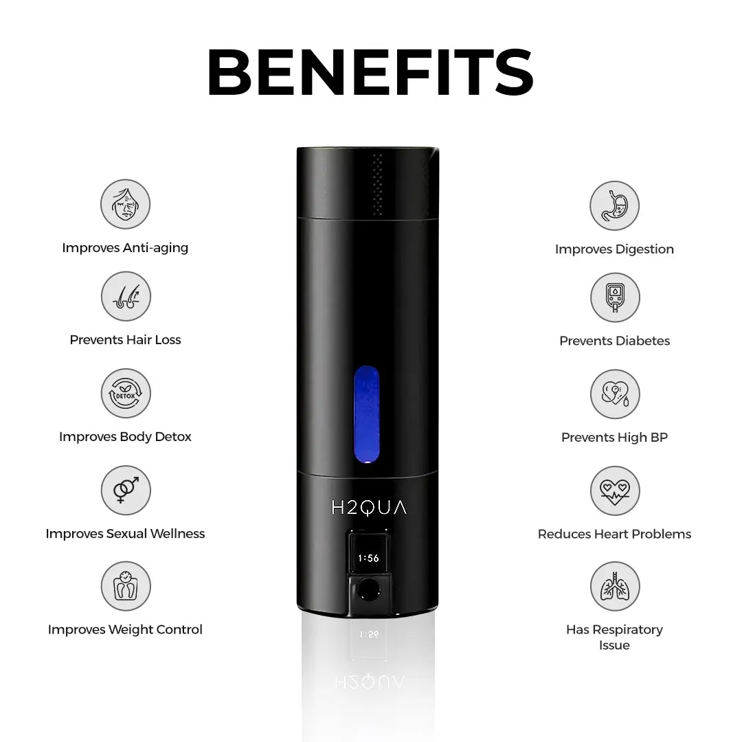 H2QUA Hydrogen Water Bottle – 200ml