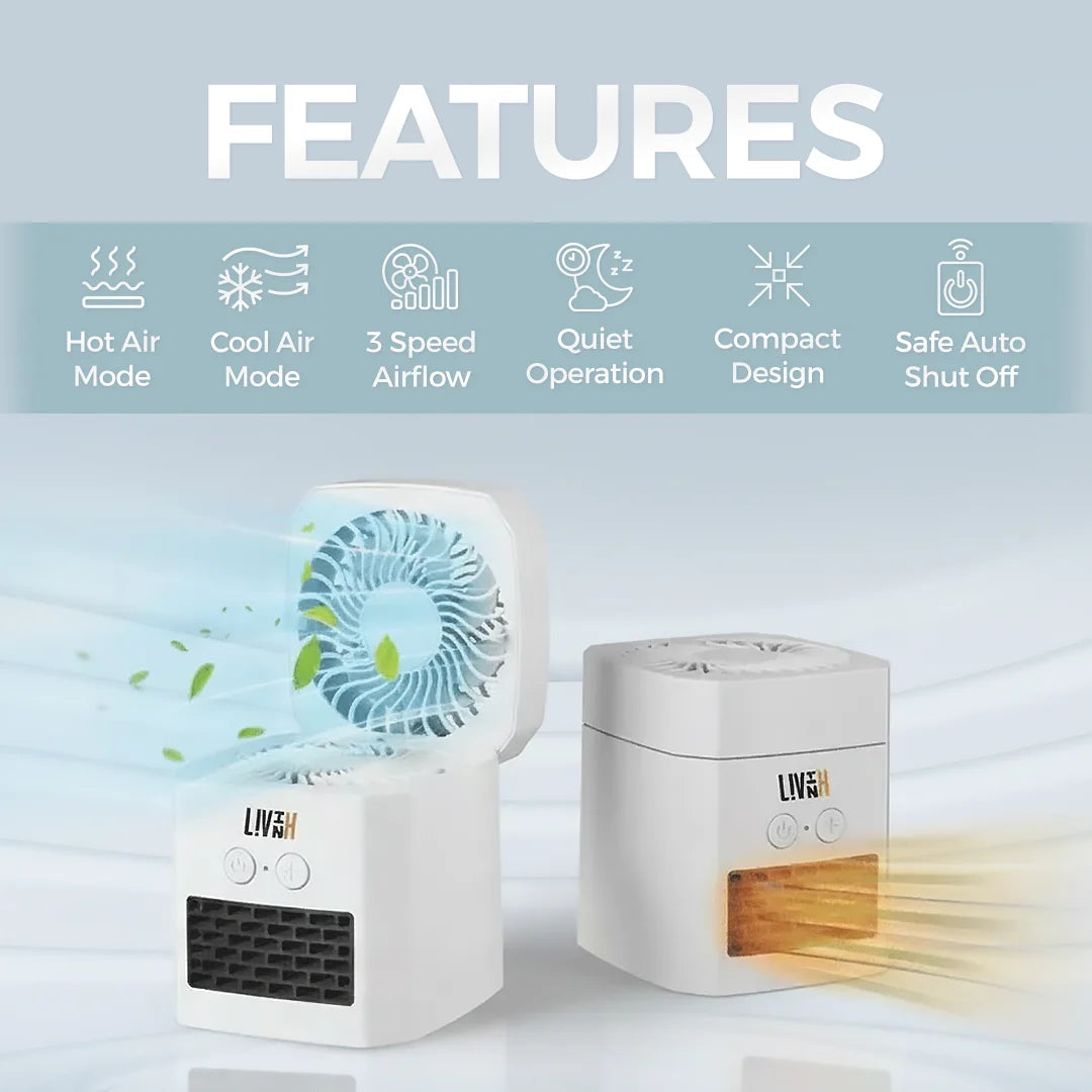 Air Switch Pro 2-In-1 Heater & Fan