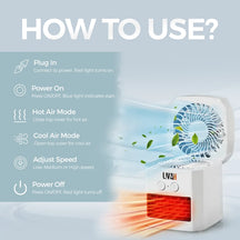 Air Switch Pro 2-In-1 Heater & Fan