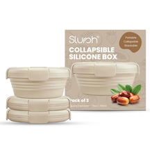 Collapsible Silicone Box (Pack of 3)
